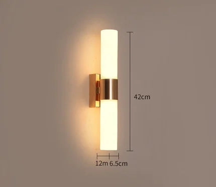 Mirror Wall Lamps Bathroom Wall Lights Toilet Wall Mounted Lighting Fixtures Sconces Showroom Cabinet Golden Wall Lighting