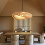 Handwoven Moso Bamboo Pendant Light