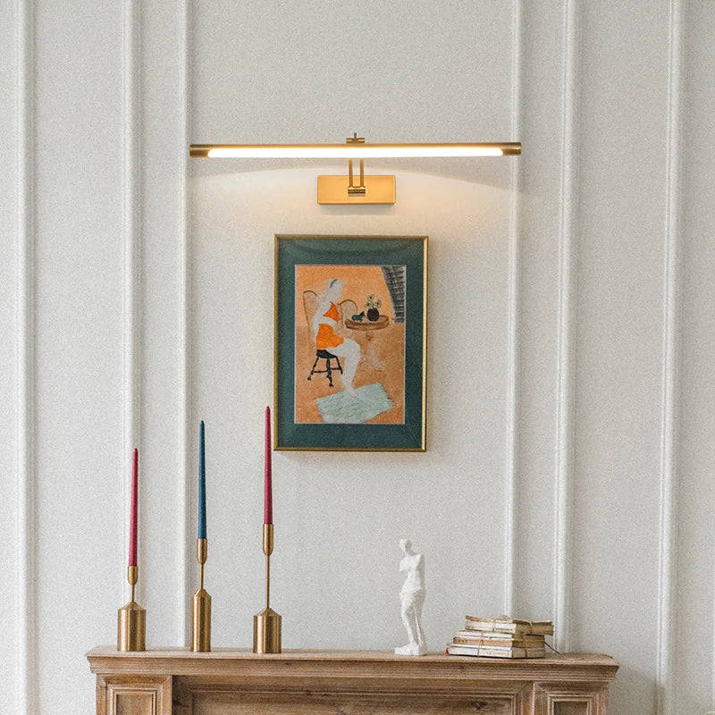 Mirror Wall Lamps Bathroom Wall Lights Toilet Wall Mounted Lighting Fixtures Sconces Showroom Cabinet Golden Wall Lighting