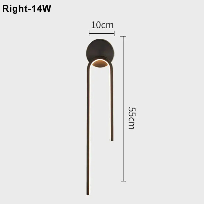 Modern LED Wall Lights Indoor Lighting For Living Room Bedroom Bedside Background Led Light Home Decor Wall Sconces Lamp