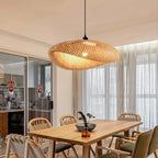 Handwoven Moso Bamboo Pendant Light