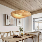 Handwoven Moso Bamboo Pendant Light